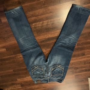 Men’s buckle jeans